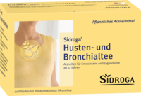 SIDROGA Husten- und Bronchialtee Filterbeutel